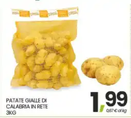 Eurospar PATATE GIALLE DI CALABRIA IN RETE 3KG offerta