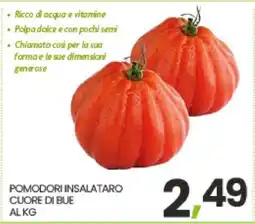 Eurospar POMODORI INSALATARO CUORE DI BUE offerta