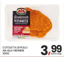 Eurospar Cotoletta di pollo offerta