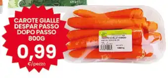 Eurospar CAROTE GIALLE DESPAR PASSO DOPO PASSO 800G offerta