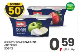 Eurospar YOGURT CREMOSI MULLER offerta
