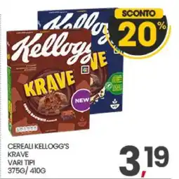 Eurospar Cereali Kellogg's Krave offerta