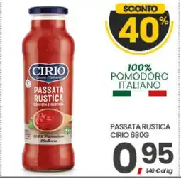 Eurospar PASSATA RUSTICA CIRIO 680G offerta