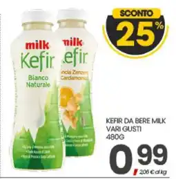 Eurospar KEFIR DA BERE MILK VARI GUSTI offerta