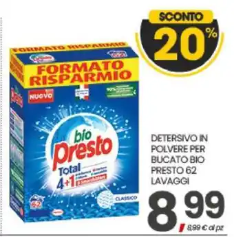 Eurospar Bio Presto offerta