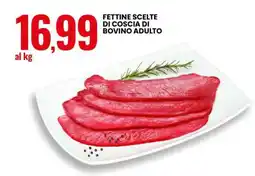 Eurospin Fettine Scelte Di Coscia Di Bovino Adulto offerta