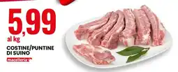 Eurospin COSTINE/PUNTINE DI SUINO offerta