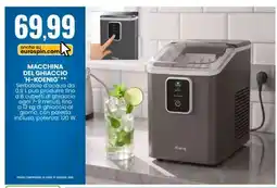 Eurospin MACCHINA DEL GHIACCIO 'H-KOENIG' offerta