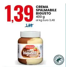 Eurospin CREMA SPALMABILE BIGUSTO offerta