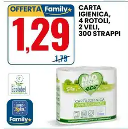 Eurospin Carta igienica offerta