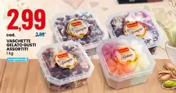 Eurospin VASCHETTE GELATO GUSTI ASSORTITI offerta