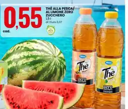 Eurospin THÈ ALLA PESCA/AL LIMONE ZERO ZUCCHERO offerta