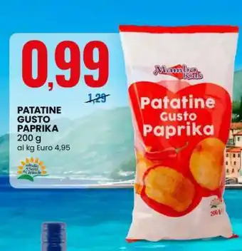 Eurospin PATATINE GUSTO PAPRIKA offerta