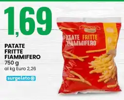 Eurospin PATATE FRITTE FIAMMIFERO offerta