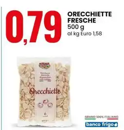 Eurospin Orecchiette Fresche offerta