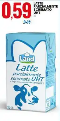 Eurospin Latte parzialmente scremato UHT offerta