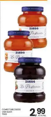 Eurospar CONFETTURE ZUEGG VARI GUSTI offerta