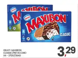 Eurospar GELATI MAXIBON CLASSIC/PISTACCHIO offerta