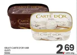 Eurospar GELATI CARTE D'OR VARI offerta