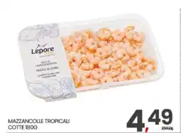 Eurospar MAZZANCOLLE TROPICALI COTTE 180G offerta