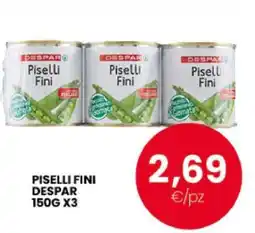 Eurospar Piselli fini DESPAR offerta