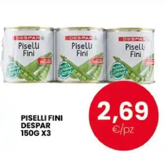 Eurospar Piselli fini DESPAR offerta