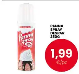 Eurospar PANNA SPRAY DESPAR 250G offerta