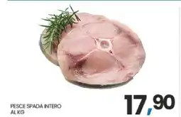 Eurospar PESCE SPADA INTERO AL KG offerta