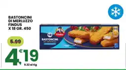 Eurospar Bastoncini di Merluzzo Findus offerta
