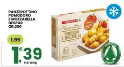 Eurospar PANZEROTTINO POMODORO E MOZZARELLA DESPAR GR.250 offerta