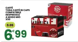 Eurospar Caffè Toda Caffè in Caps offerta