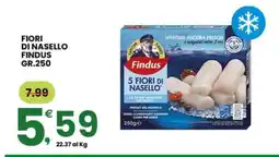 Eurospar FIORI DI NASELLO FINDUS GR.250 offerta