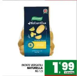 Eurospar PATATE VERSATILI NATURELLA offerta