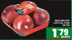 Eurospar Mele Red Pop offerta