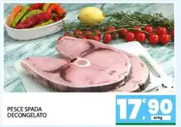 Eurospar Pesce spada decongelato offerta