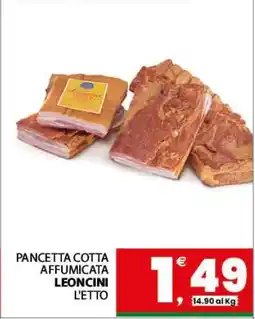 Eurospar PANCETTA COTTA AFFUMICATA offerta
