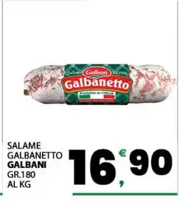 Eurospar Salame Galbanetto Galbani offerta
