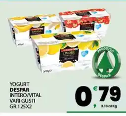 Eurospar Yogurt DESPAR offerta