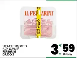Eurospar Prosciutto Cotto Alta Qualità offerta