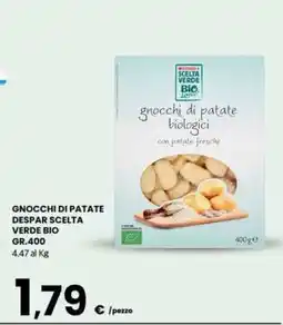 Eurospar GNOCCHI DI PATATE DESPAR SCELTA VERDE BIO offerta