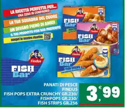 Eurospar PANATI DI PESCE FINDUS offerta