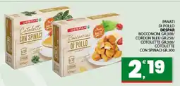 Eurospar PANATI DI POLLO DESPAR offerta