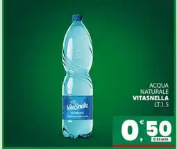 Eurospar ACQUA NATURALE VITASNELLA offerta