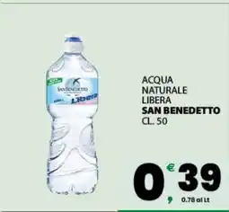 Eurospar ACQUA NATURALE LIBERA offerta
