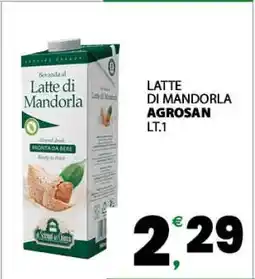 Eurospar LATTE DI MANDORLA AGROSAN offerta