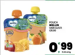 Eurospar POUCH MELLIN VARI GUSTI GR.90 offerta