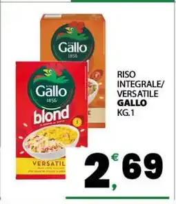 Eurospar RISO INTEGRALE/VERSATILE GALLO offerta