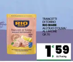 Eurospar TRANCETTI DI TONNO offerta