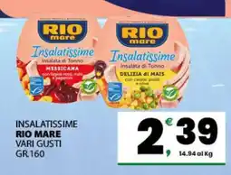 Eurospar Insalatissime Rio Mare offerta
