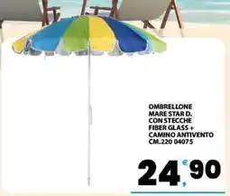 Eurospar OMBRELLONE MARE STAR D offerta